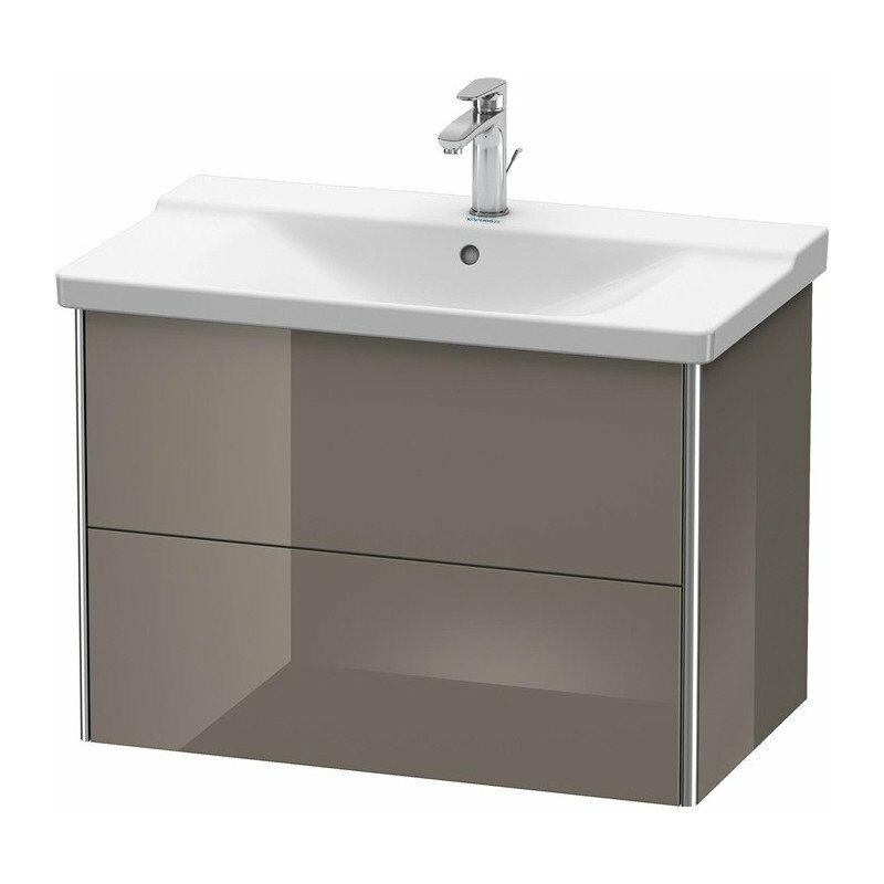 

Mueble bajo lavabo XSQUARE 565x810x473mm franela gris brillo