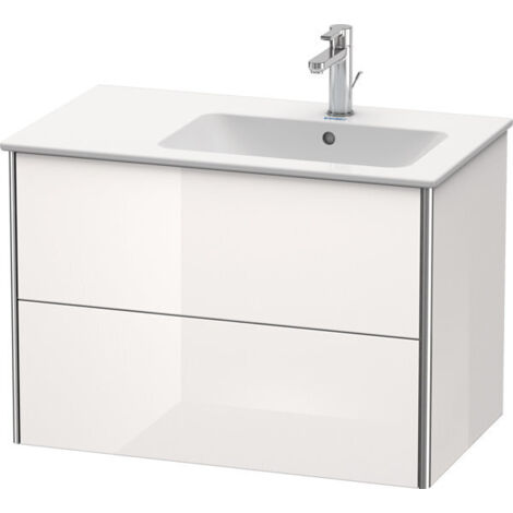 Duravit XSquare Mueble de pared 81.0 x 47.8 cm, 2 cajones, para