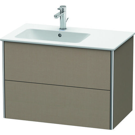 Duravit XSquare Mueble de pared 81.0 x 47.8 cm, 2 cajones, para