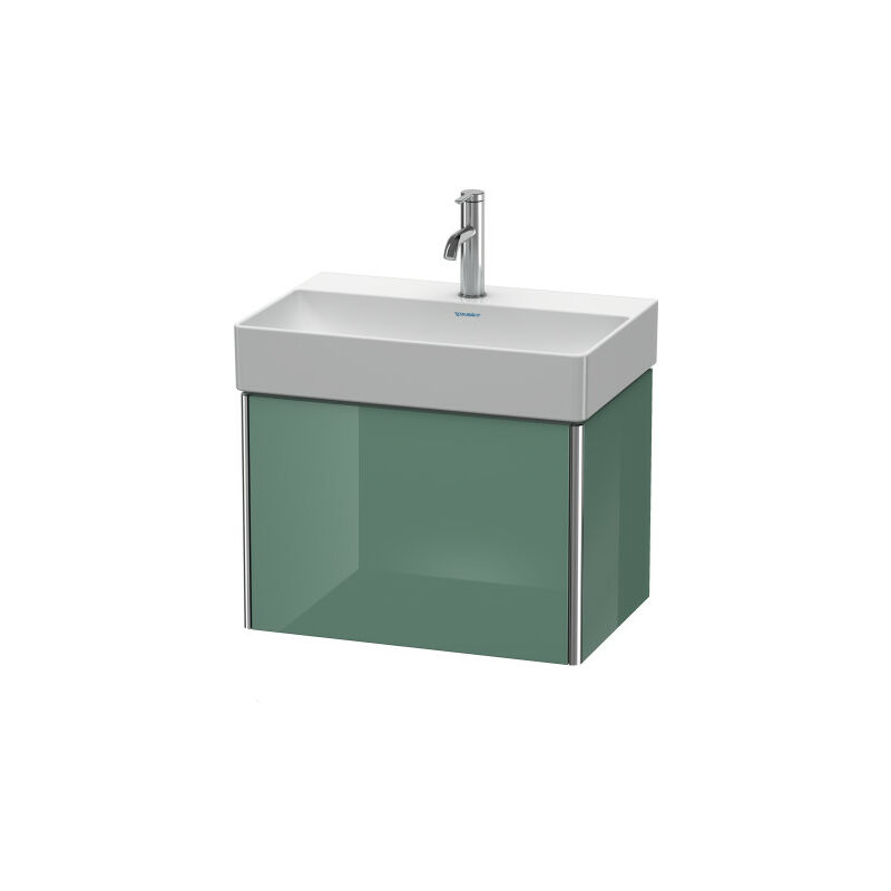 

Duravit XSquare Mueble de pared compacto 58.4x39.0 cm, 1 cajón, para lavabo DuraSquare 235660, Color (frente/cuerpo): Laca de alto brillo Dolomiti