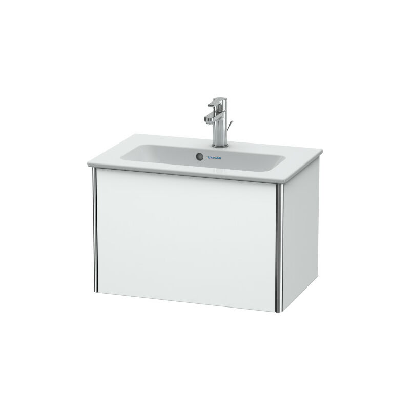 

Duravit XSquare Mueble de pared compacto 61,0x38,8 cm, 1 cajón, para lavabo ME de Starck 234263, Color (frente/cuerpo): Laca de color gris franela de