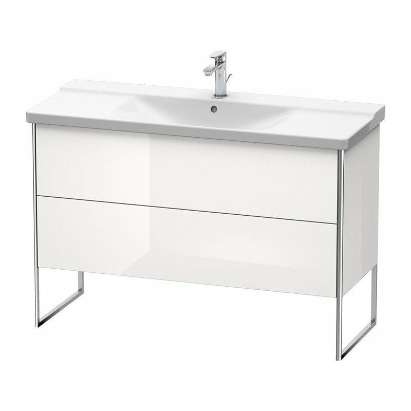 

Duravit - Mueble bajo lavabo XSQUARE 805x1210x473mm marrón oliva brillo intenso