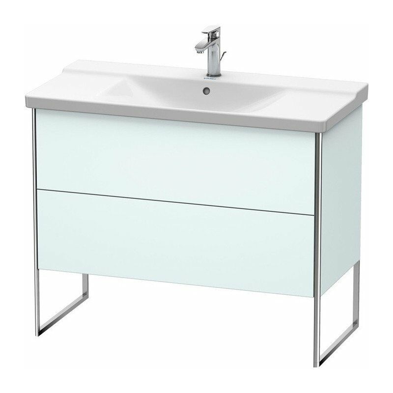 

Duravit - Mueble bajo lavabo XSQUARE 805x1010x473mm Azul claro mate