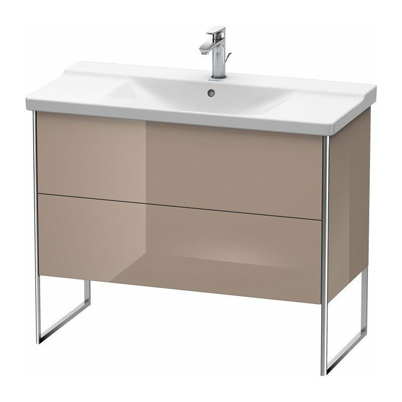 

Duravit - Mueble bajo lavabo XSQUARE 805x1010x473mm capuchino alto brillo