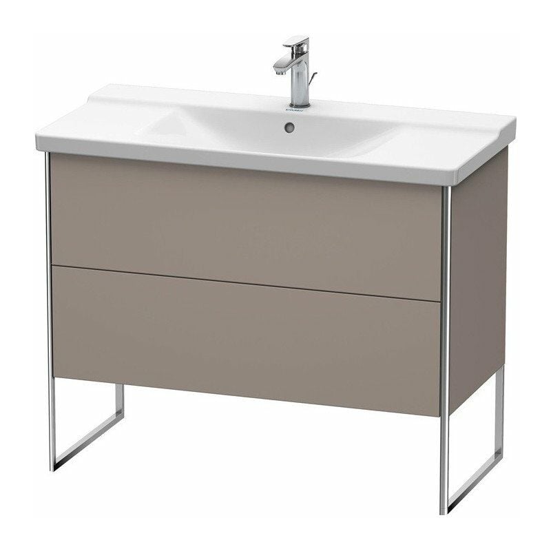 

Duravit - Mueble bajo lavabo XSQUARE 805x1010x473mm basalto mate