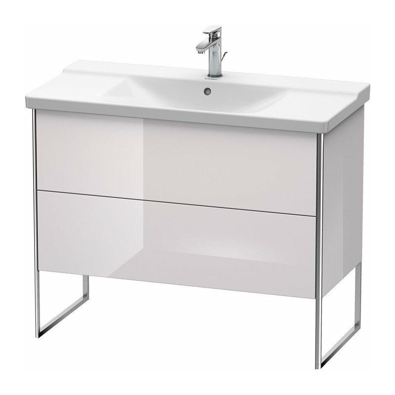 

Duravit - Mueble bajo lavabo XSQUARE 805x1010x473mm blanco lila brillante