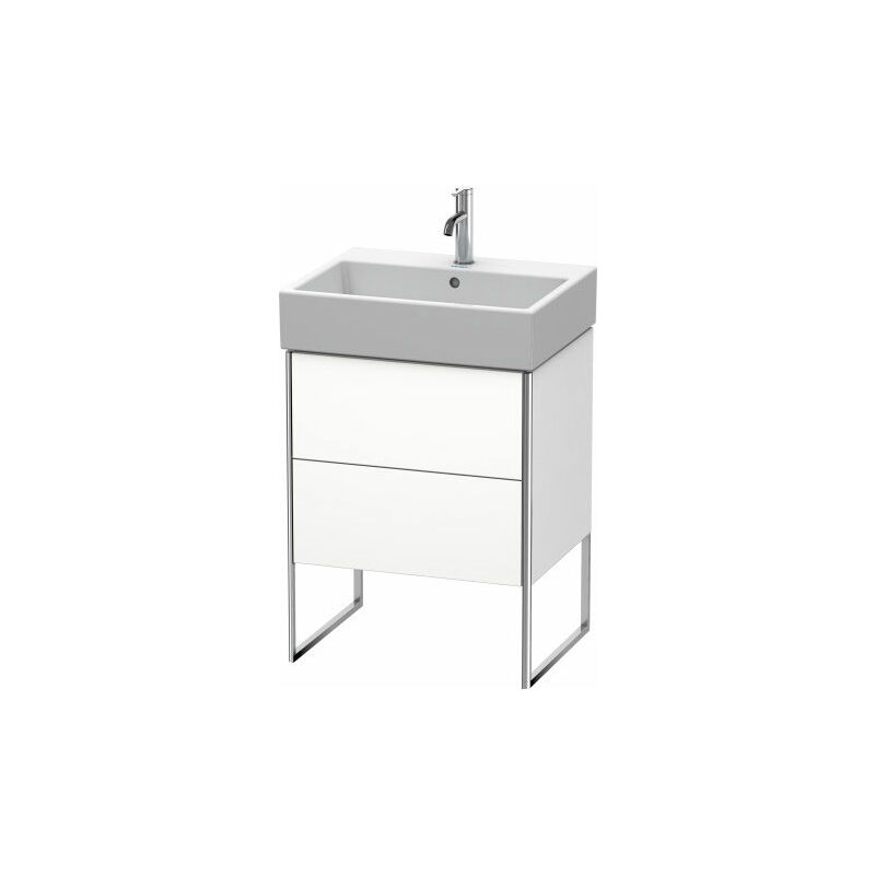 

Duravit XSquare Mueble de pie 58,4x 46,0 cm, 2 cajones, para lavabo Vero Air 235060, Color (frente/cuerpo): Decoración Basalto Mate - XS447304343