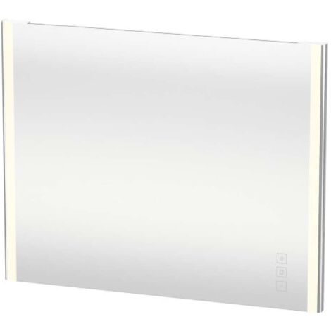Duravit XSquare Spiegel mit LED- Beleuchtung, mit Spiegelheizung,