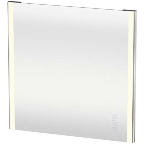 Duravit XSquare Spiegel mit LED- Beleuchtung, mit Spiegelheizung,