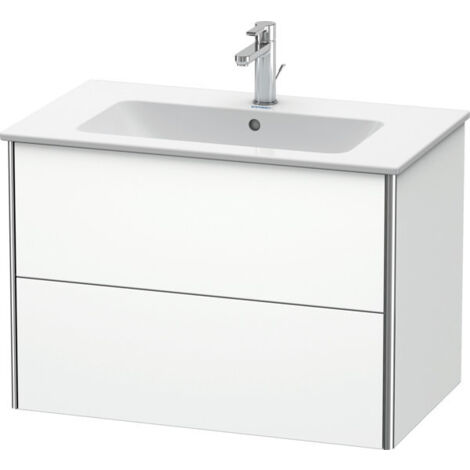 Duravit XSquare Vanity, meuble sous-lavabo mural 81,0 x 47,8 cm,