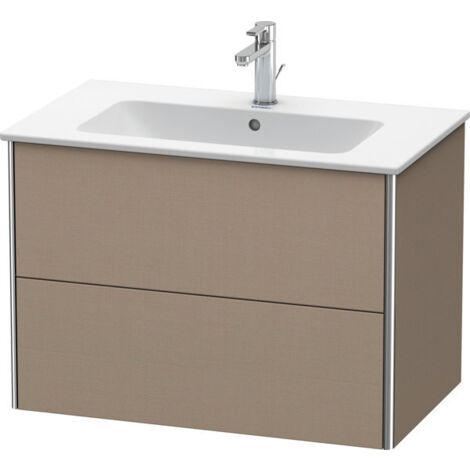 Duravit XSquare Vanity, meuble sous-lavabo mural 81,0 x 47,8 cm,