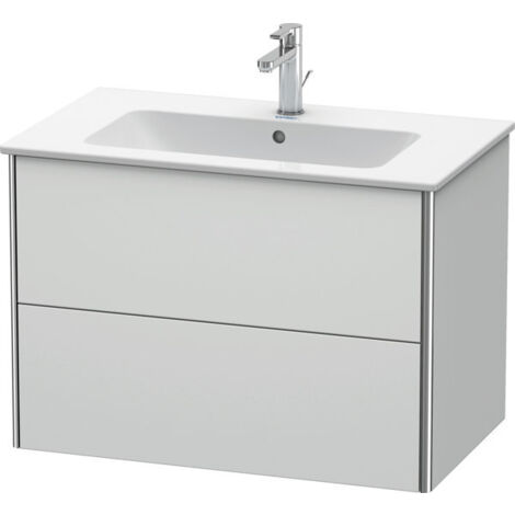 Duravit XSquare Vanity, meuble sous-lavabo mural 81,0 x 47,8 cm,