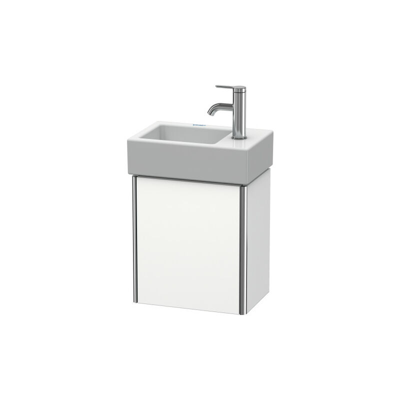 

Duravit XSquare Vanity unidad de pared 36.4x24.0 cm, 1 puerta, bisagra a la derecha, para lavabo Vero Air 072438, Color (frente/cuerpo): Laca de alto