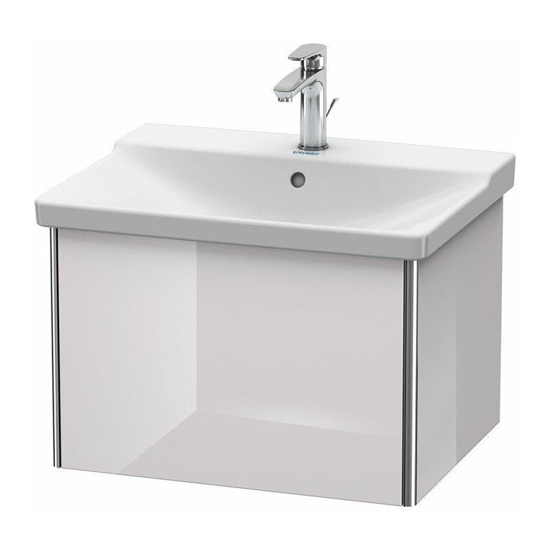 

Duravit - Mueble bajo lavabo XSQUARE 405x610x473mm blanco lila brillo