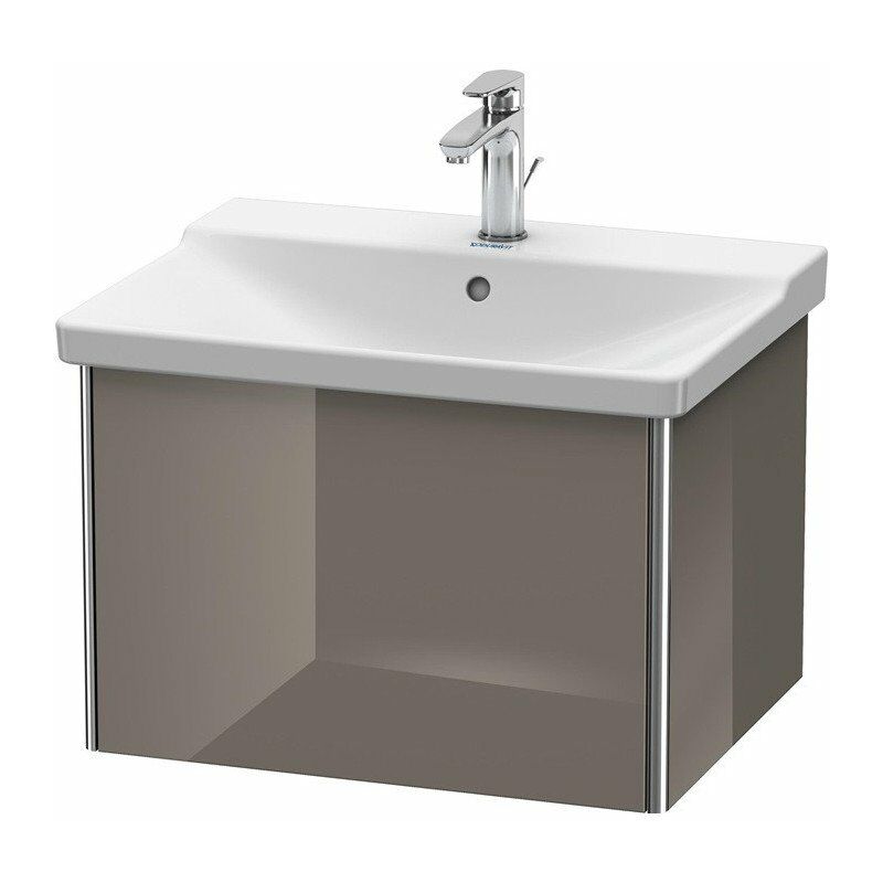 

Duravit - Mueble bajo lavabo XSQUARE 405x610x473mm franela gris brillo