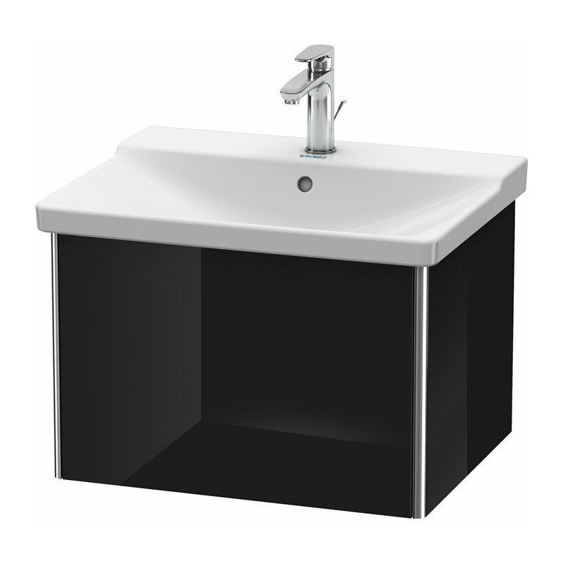 

Duravit - Mueble bajo lavabo XSQUARE 405x610x473mm negro alto brillo