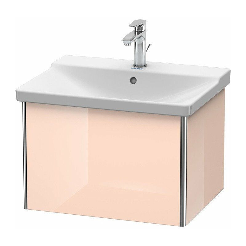 

Duravit - Mueble bajo lavabo XSQUARE 405x610x473mm perla albaricoque alto brillo