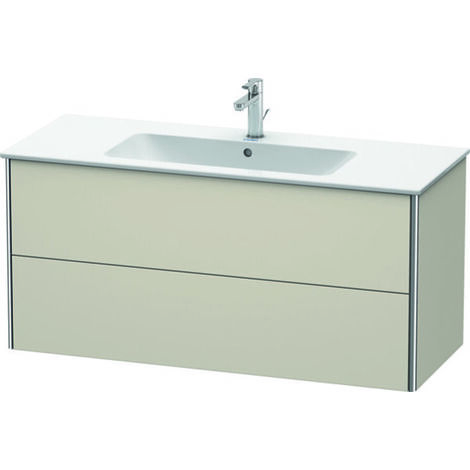 Duravit XSquare Vanity unit à suspension murale 121,0 x 47,8 cm,