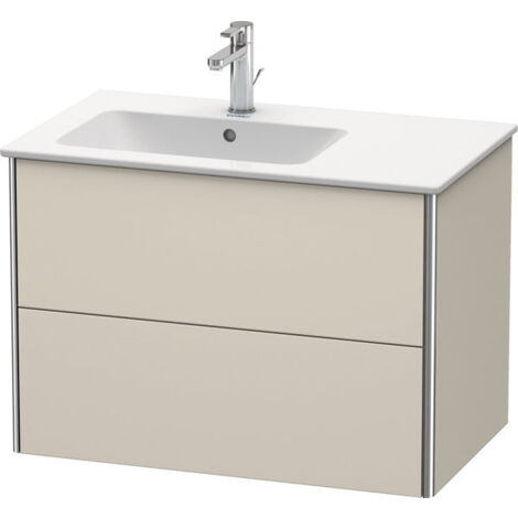 Duravit XSquare Vanity unit à suspension murale 81,0 x 47,8 cm, 2