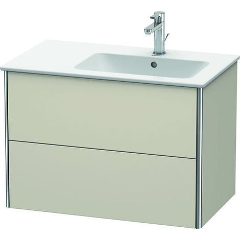 Duravit XSquare Vanity unit à suspension murale 81,0 x 47,8 cm, 2