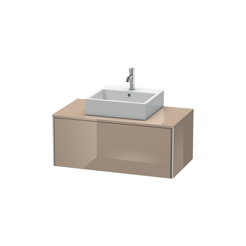 

Duravit XSquare vanity unit colgado en la pared 100.0 x 54.8 cm, 1 extraíble, Color (frente/cuerpo): Laca de alto brillo Dolomiti Grey - XS490103838