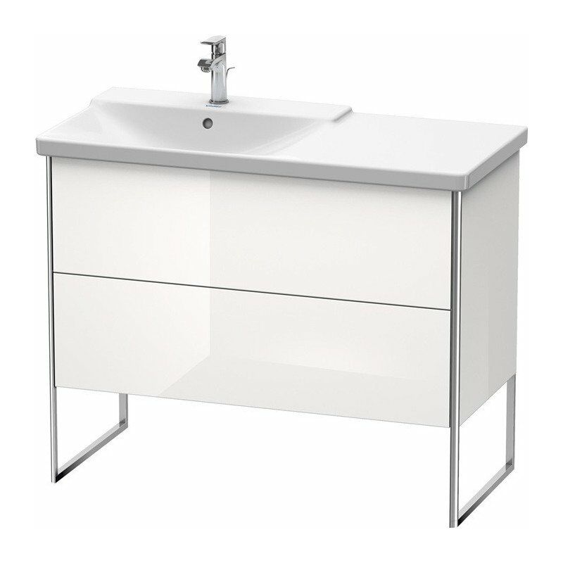 

Duravit - Mueble bajo lavabo XSQUARE lavabo izquierdo 805x1010x473mm steingr sdm