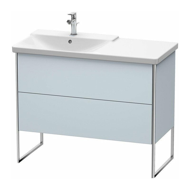 

Duravit - XSQUARE Mueble bajo lavabo izquierda 805x1010x473mm Azul claro