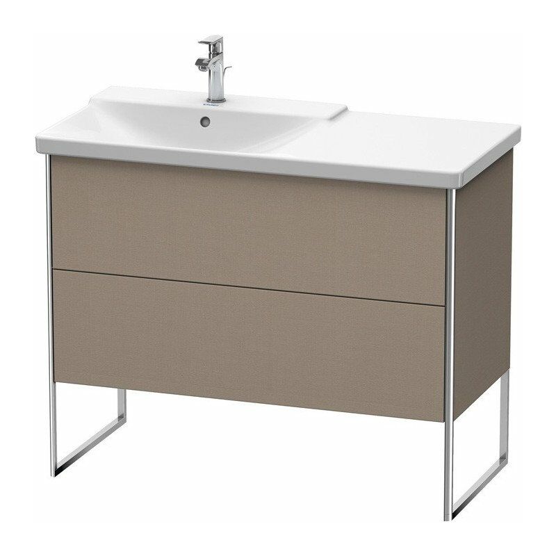 

Mueble bajo lavabo XSQUARE lavabo izquierdo 805x1010x473mm lino