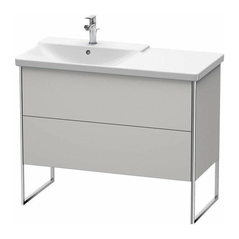 

Duravit - Mueble bajo lavabo XSQUARE lavabo izquierdo 805x1010x473mm blanco nórdico