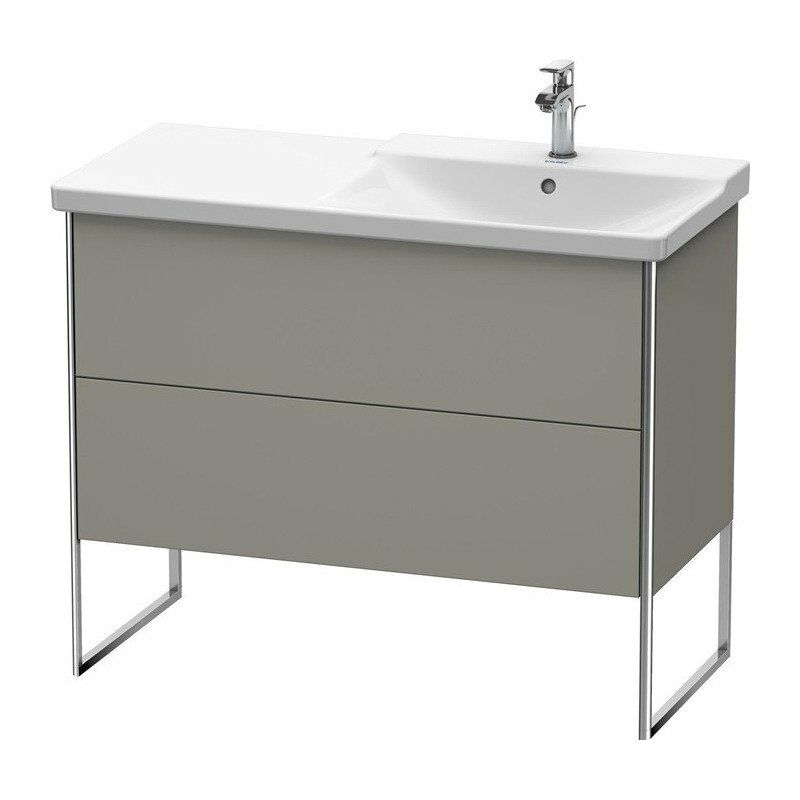 

Duravit - Mueble bajo lavabo XSQUARE lavabo recto 805x1010x473mm steingr sdm