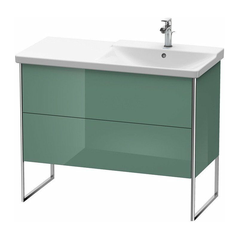 

Duravit - Mueble bajo lavabo XSQUARE lavabo recto 805x1010x473mm grafito mate
