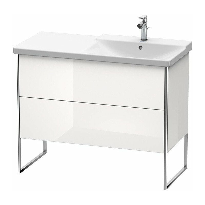 

Duravit - Mueble bajo lavabo XSQUARE lavabo recto 805x1010x473mm falta blanco brillo