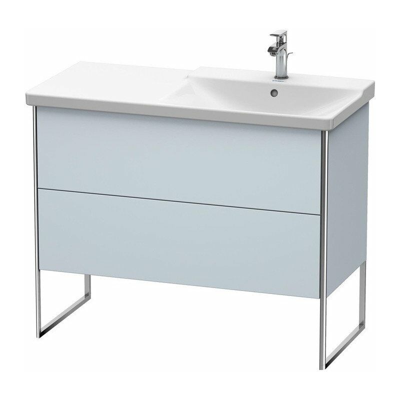 

Duravit - Mueble bajo lavabo XSQUARE lavabo recto 805x1010x473mm Azul claro