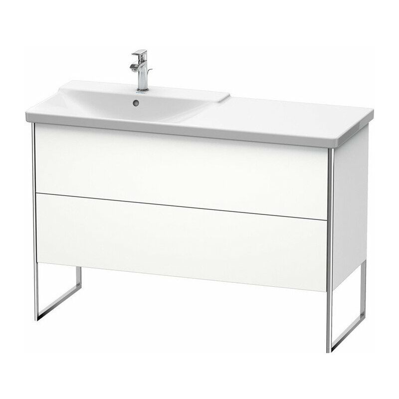 

Duravit - Mueble bajo lavabo XSQUARE lavabo izquierdo 805x1210x473mm blanco mate