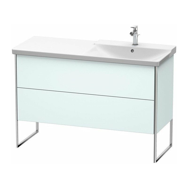 

Duravit - Mueble bajo lavabo XSQUARE lavabo recto 805x1210x473mm Azul claro mate