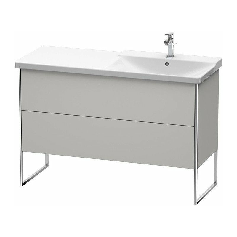 

Duravit - Mueble bajo lavabo XSQUARE lavabo recto 805x1210x473mm hormigón