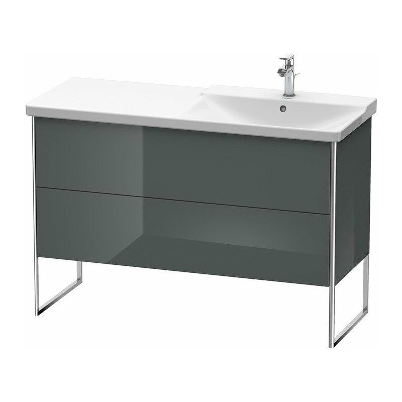 

Duravit - Mueble bajo lavabo XSQUARE lavabo recto 805x1210x473mm Gris Doloaveci brillante