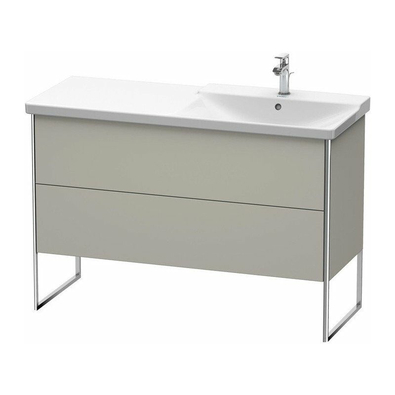 

Duravit - Mueble bajo lavabo XSQUARE lavabo recto 805x1210x473mm taupe sdm