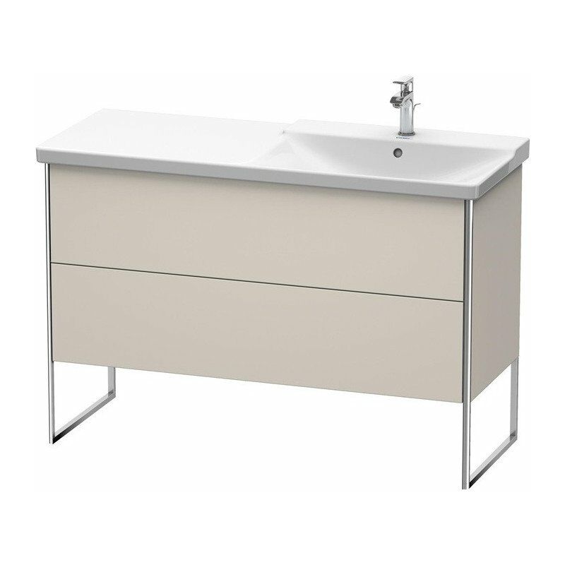 

Duravit - Mueble bajo lavabo XSQUARE lavabo recto 805x1210x473mm taupe