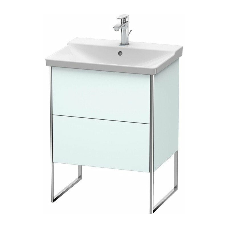 

Duravit - Mueble bajo lavabo XSQUARE 805x610x473mm Azul claro mate