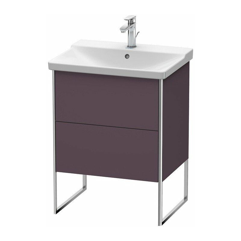 

Duravit - Mueble bajo lavabo XSQUARE 805x610x473mm Berenjena satinada