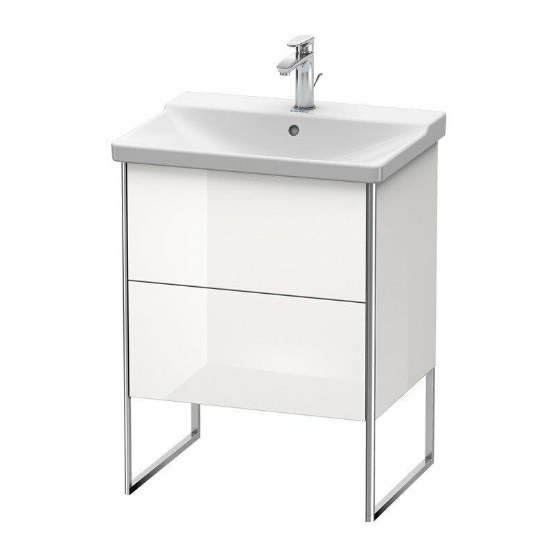 

Duravit - Mueble bajo lavabo XSQUARE 805x610x473mm blanco lila satinado