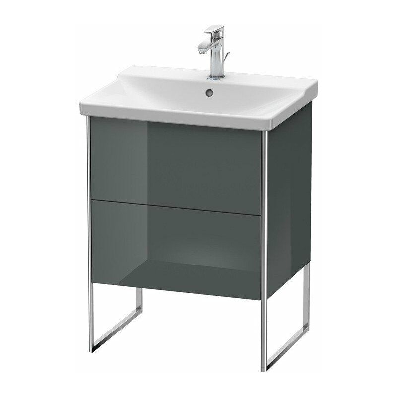 

Duravit - Mueble bajo lavabo XSQUARE 805x610x473mm Glossy Doloaveci grey