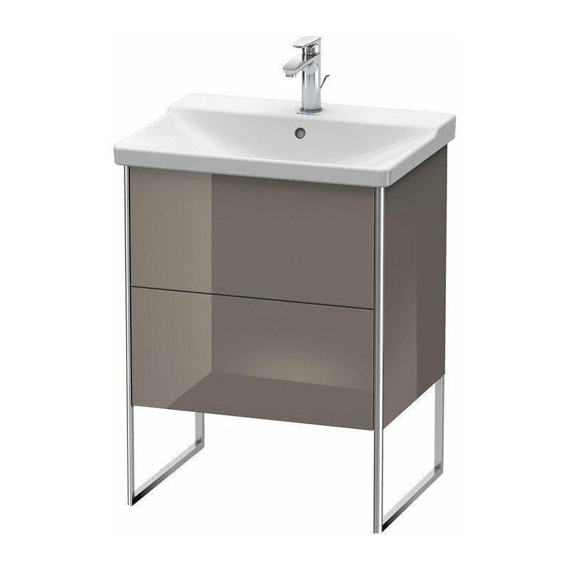 

Duravit - Mueble bajo lavabo XSQUARE 805x610x473mm franela gris brillo