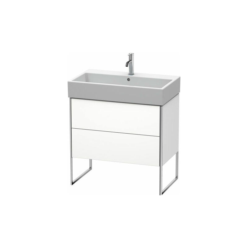 

Duravit XSquare Vanity unit vertical 78,4x 46,0 cm, 2 cajones, para lavabo Vero Air 235080, Color (frente/cuerpo): Cappuccino laca alto brillo