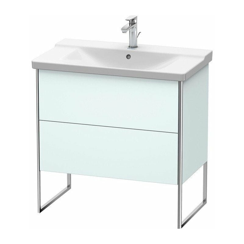 

Duravit - Mueble bajo lavabo XSQUARE 805x810x473mm Azul claro mate