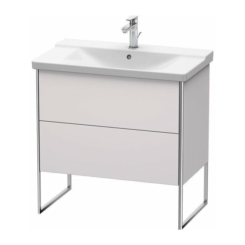 

Duravit - Mueble bajo lavabo XSQUARE 805x810x473mm blanco lila satinado
