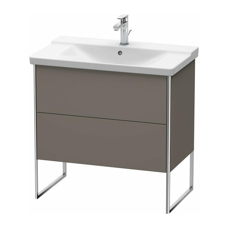 

Duravit - Mueble bajo lavabo XSQUARE 805x810x473mm franela gris satinado