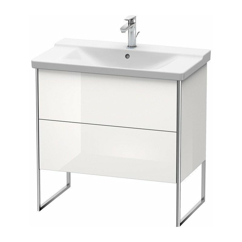 

Duravit - Mueble bajo lavabo XSQUARE 805x810x473mm blanco brillo falta