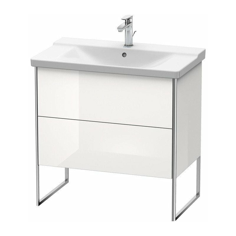 

Duravit - Mueble bajo lavabo XSQUARE 805x810x473mm marrón oliva brillo intenso